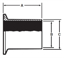Picture of TANK WELDING FERRULE LT WALL T316L 3A