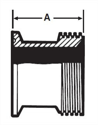 Picture of ADAPTER  CLAMP TO 15  T316L 3A