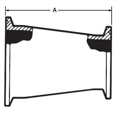 Picture of CONCENTRIC REDUCER CLAMP T316L 3A
