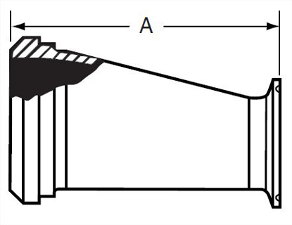Picture of ECC. REDUCER LGE END 14 TO CLAMP  T304 3A