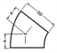 Picture of 45 DEGREE ELBOW  WELD  LESS TANGENTS  T316L 3A