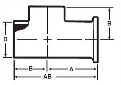 Picture of TEE W X C X W T304 #7 3A