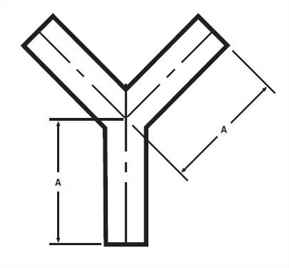 Picture of TRUE Y BUTTWELD T316L #7 3A