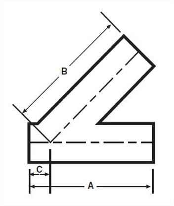 Picture of WELD REDUCING LATERAL T316L 3A