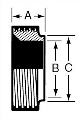 Picture of FERRULE SHORT-15 T316L 3A