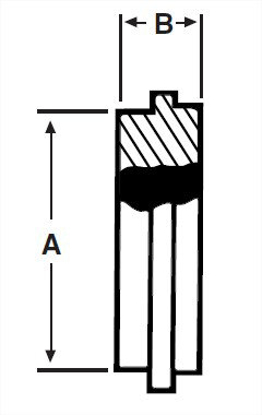 Picture of SOLID END CAP JOHN PERRY T316L 3A