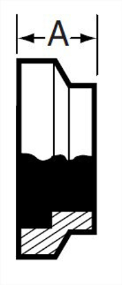Picture of FEMALE E-LINE FERRULE SHORT T304 3A