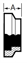 Picture of FEMALE E-LINE FERRULE SHORT T316L 3A