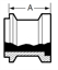 Picture of ADAPTER E14WI TO E15WI  T316L 3A