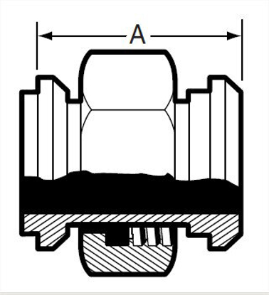 Picture of ADAPTER  ONE END E14WI/ OTHER 14&13H  T304 3A