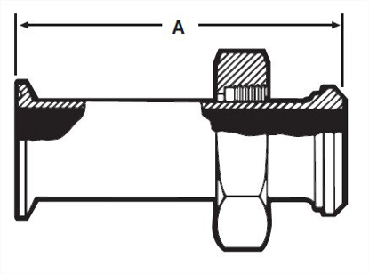 Picture of ADAPTER  CLAMP TO 14&13H  T304