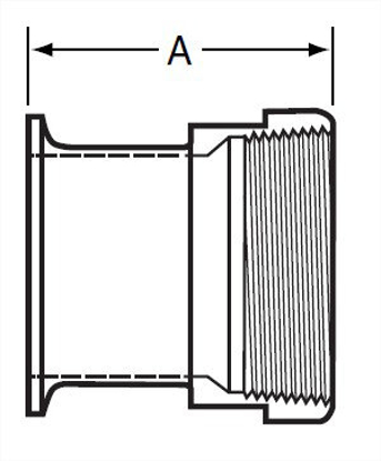 Picture of ADAPTER CLAMP X FNPT T316L #7