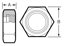 Picture of HEX NUT  T304