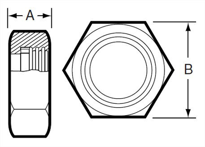Picture of HEX NUT  T304
