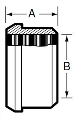 Picture of PLAIN RECESSLESS FERRULE -14  T316L