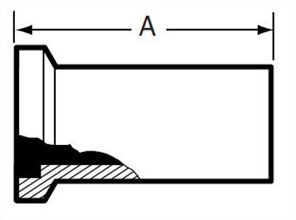 Picture of TYGON HOSE ADAPTER  X E15WI  T304