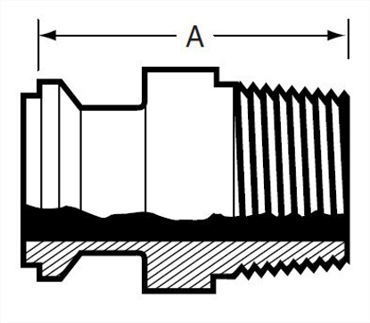Picture of ADAPTER  E14WI TO MNPT  T304
