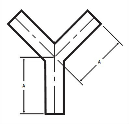 Picture of TRUE Y WELD T316L UNPOLISHED