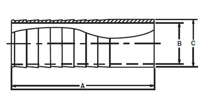 Picture of HOSE BARB X WELD  UNPOLISHED T316L