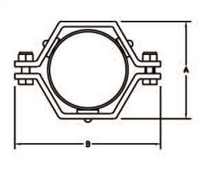 Picture of TUBE HANGER  W/RUBBER GROMMETS T304