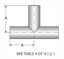 Picture of TEE BUTTWELD  T316L 20 RA ID/32 RA OD SF1