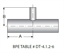 Picture of REDUCING TEE BUTTWELD  T316L 15 RA EP ID/32 RA OD SF4