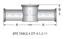 Picture of INSTRUMENT TEE CCC  T316L 15 RA EP ID / 32 RA OD SF4