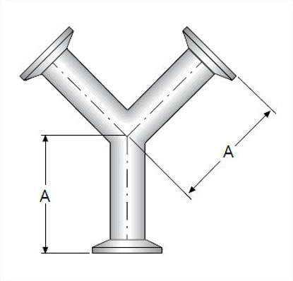 Picture of CLAMPED TRU-Y T316L 20RA ID/32RA OD SF1