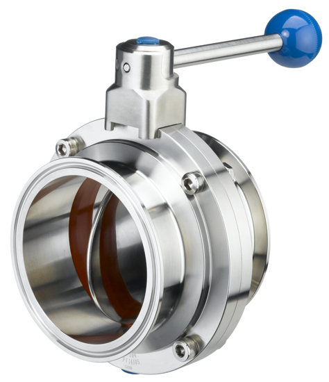 Picture of 2.0" WELD BUTTERFLY VALVE, 316L, VITON SEAT