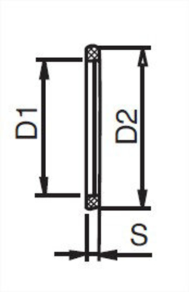 Picture of SEALRING 5 DIN 11851 NBR BUNA