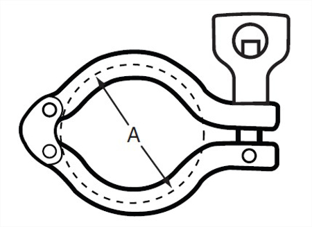Picture for category 13MHHMD-H - Double Hinged Heavy Duty Clamp