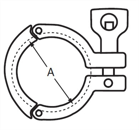 Picture for category 13MHHS - Three Piece Heavy Duty Clamp