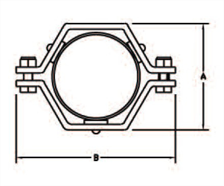 Picture for category E24 - Hex Tube Hanger With Grommets